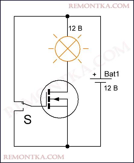 Полевой транзистор МОП (MOSFET)